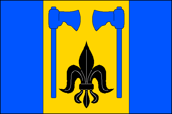 Heřmanice u Oder - vlajka