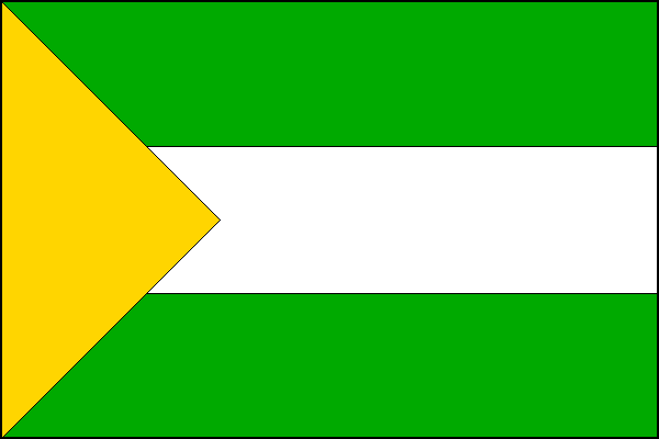 Hlubočany - vlajka