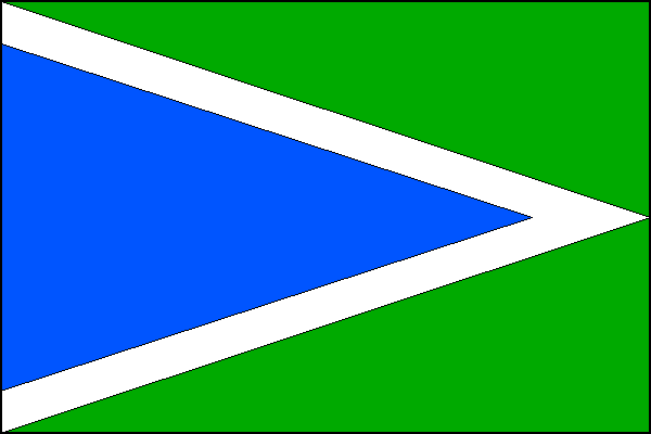 Hluboké - vlajka