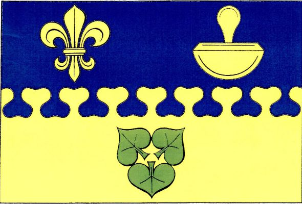 Hodíškov - vlajka