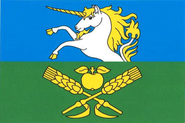 Horní Beřkovice - vlajka