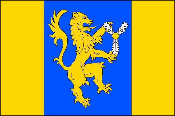 Horní Branná - vlajka