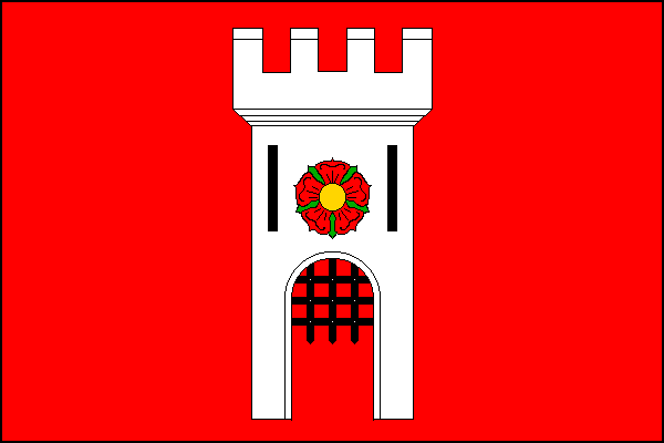Horní Dvořiště - vlajka