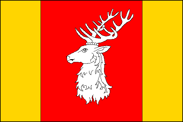 Horní Jelení - vlajka