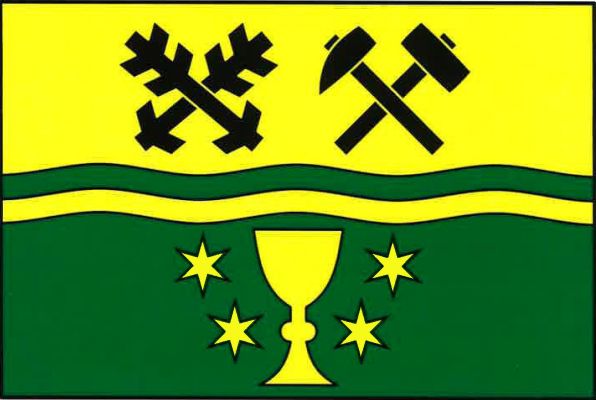 Horní Krupá - vlajka