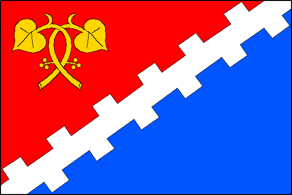 Horní Lhota - vlajka