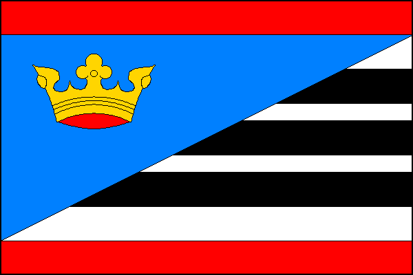Horní Těšice - vlajka