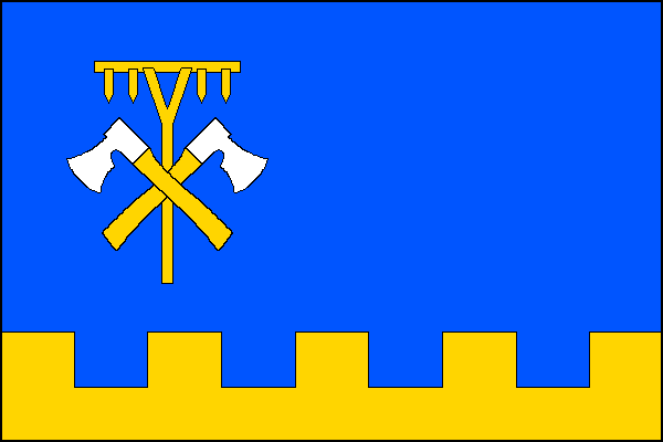 Hoštejn - vlajka