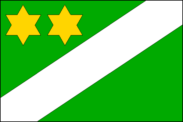 Hoštice-Heroltice - vlajka