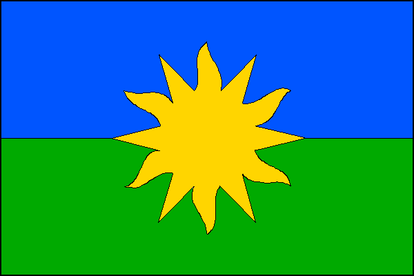 Hoštka - vlajka