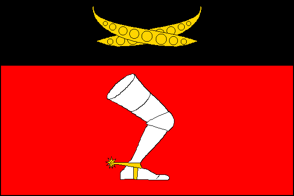 Hracholusky - vlajka