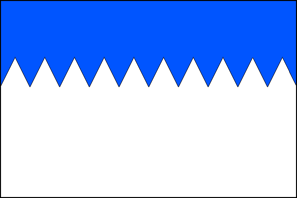 Hrazany - vlajka