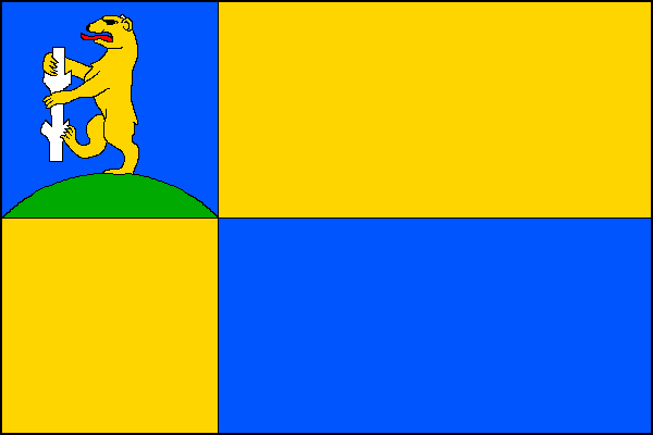 Hrobčice - vlajka