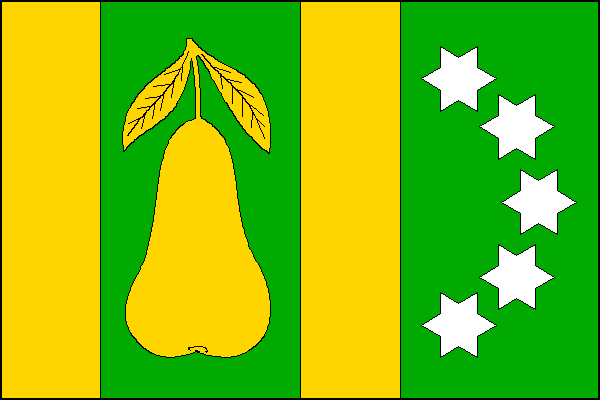 Hruška - vlajka