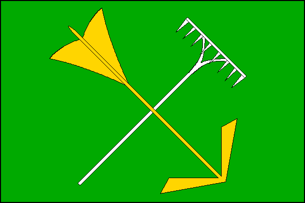 Hrušovany u Brna - vlajka