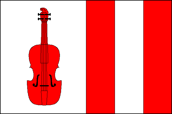 Huslenky - vlajka