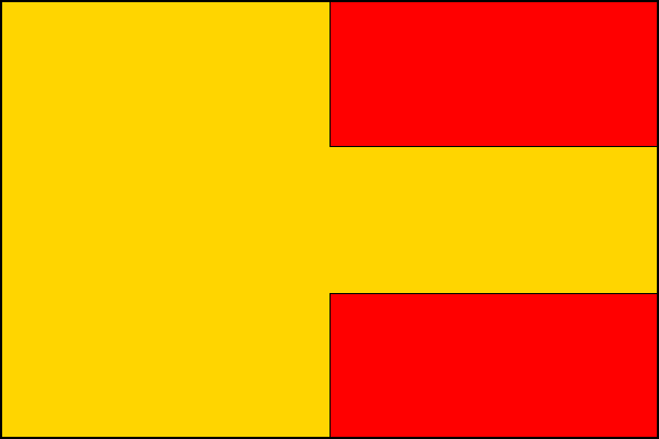 Hustopeče - vlajka