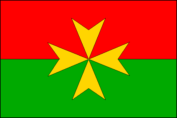 Hvozd - vlajka