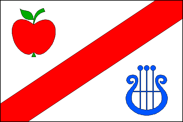 Jabkenice - vlajka