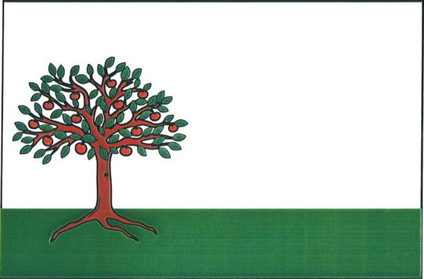 Jabloňov - vlajka