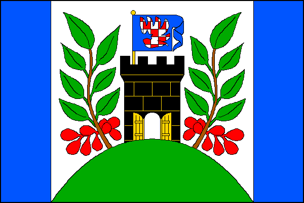 Jenčice - vlajka