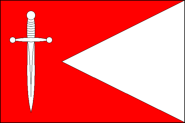 Jenišov - vlajka
