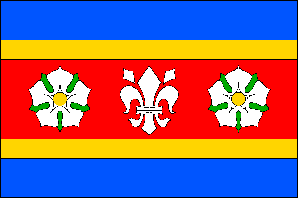 Jesenec - vlajka