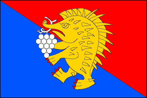 Ježov - vlajka