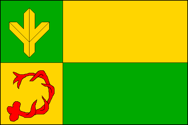 Jindřichovice pod Smrkem - vlajka