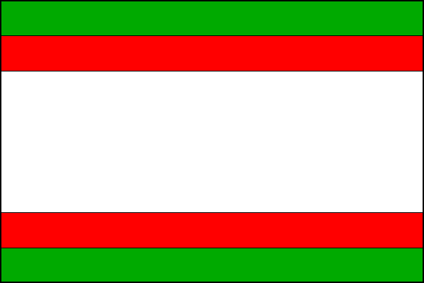 Kamenický Šenov - vlajka