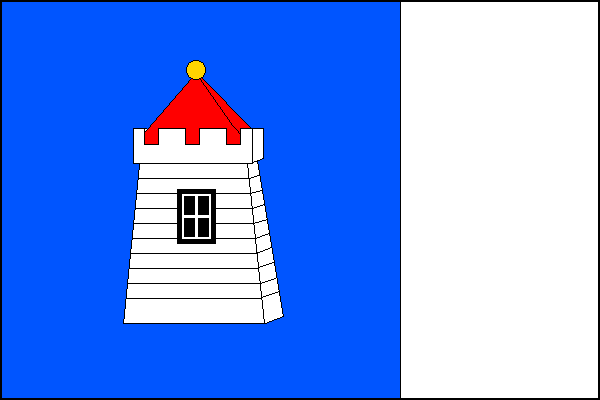 Kamýk nad Vltavou - vlajka