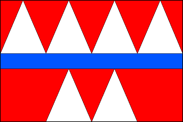 Kelč - vlajka