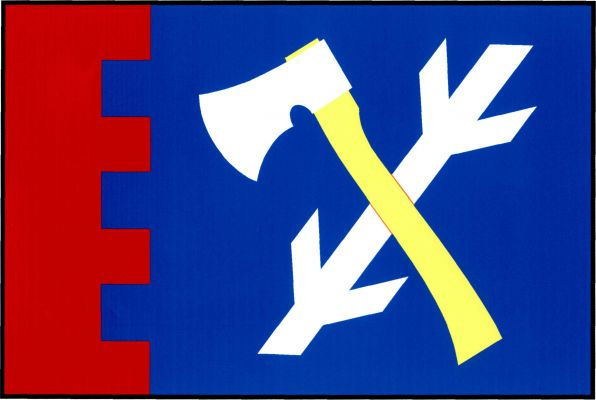 Kladruby - vlajka