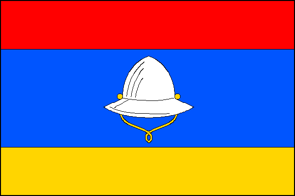 Klobuky - vlajka