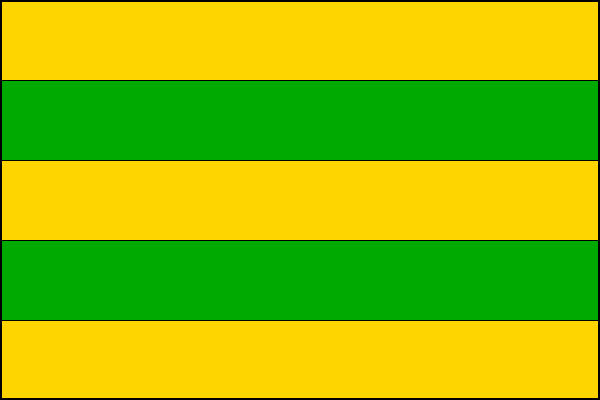 Klučenice - vlajka