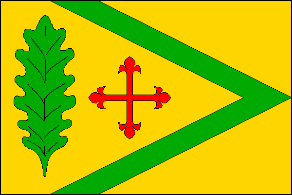 Kněždub - vlajka