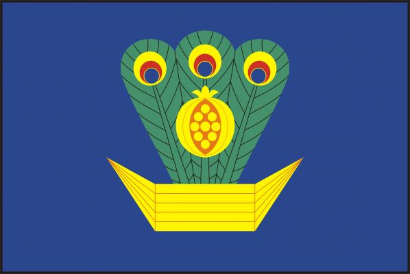 Korkyně - vlajka
