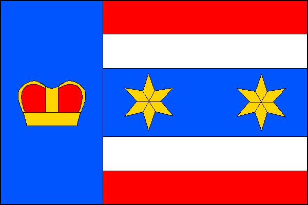 Kostelec - vlajka