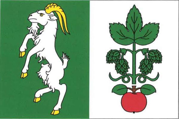 Kozojedy - vlajka
