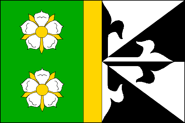 Kožušany-Tážaly - vlajka
