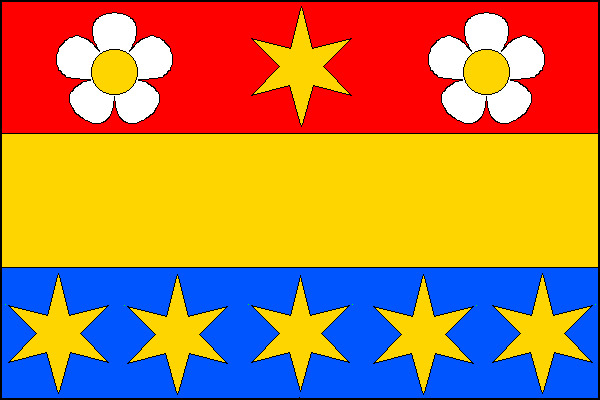Královice - vlajka
