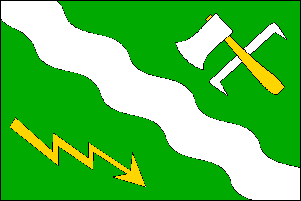 Kramolín - vlajka