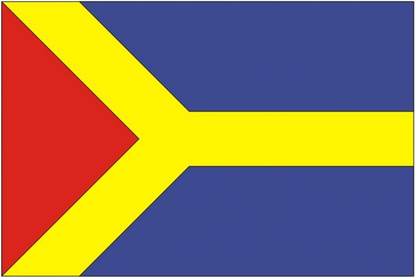 Krasová - vlajka