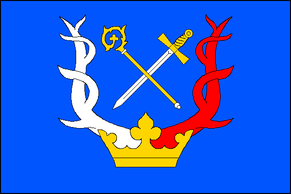 Křižany - vlajka