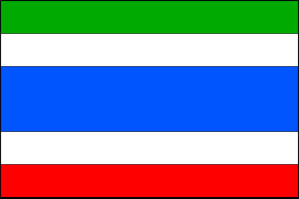 Krty-Hradec - vlajka
