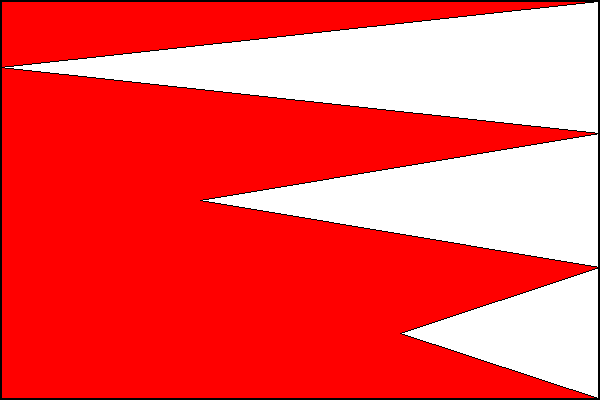 Krucemburk - vlajka