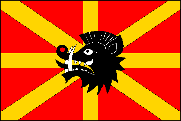 Kunemil - vlajka