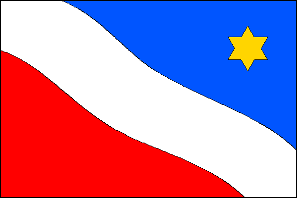 Labská Stráň - vlajka