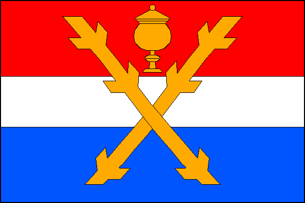 Lančov - vlajka