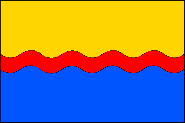 Lazinov - vlajka